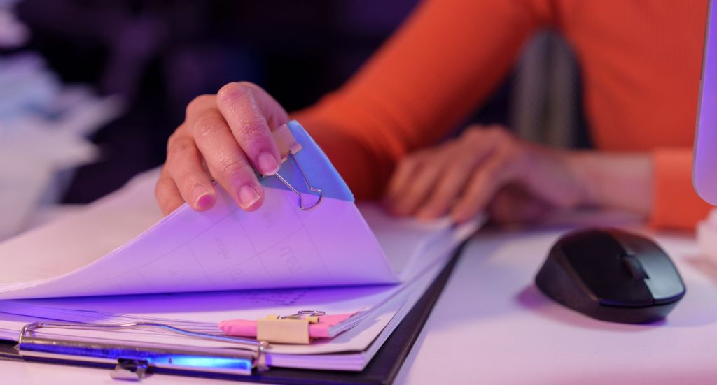 Como organizar rotina de trabalho para evitar acúmulos.